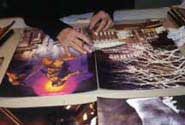 Dot piecing images together